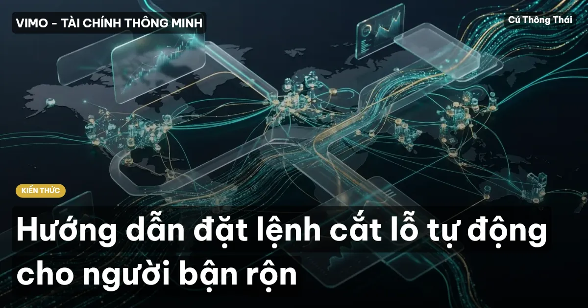 Hướng dẫn đặt lệnh cắt lỗ tự động cho người bận rộn