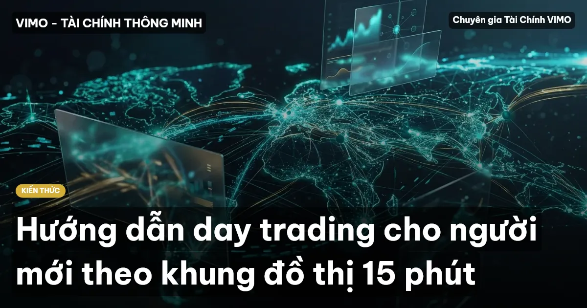 Hướng dẫn day trading cho người mới theo khung đồ thị 15 phút