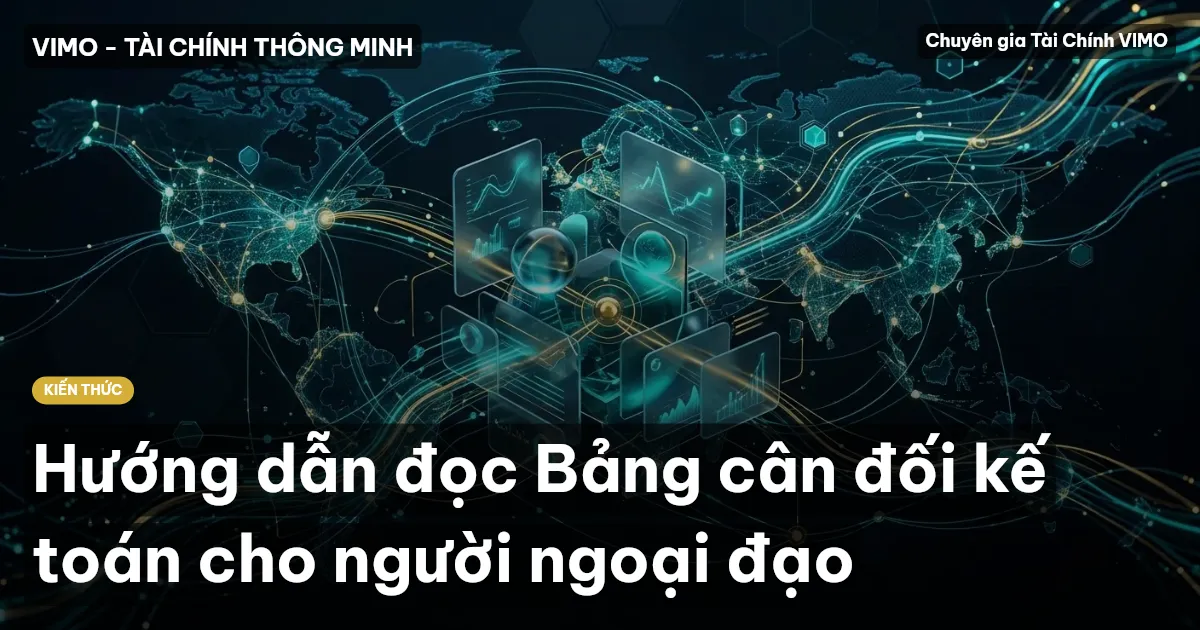 Hướng dẫn đọc Bảng cân đối kế toán cho người ngoại đạo