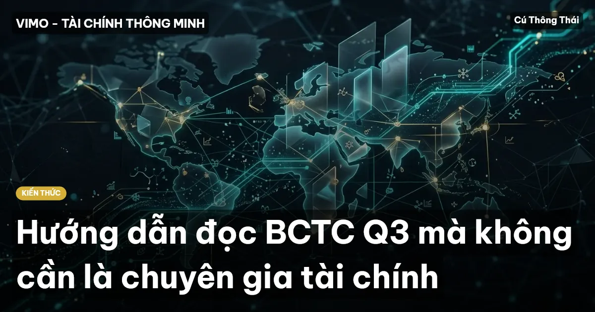 Hướng dẫn đọc BCTC Q3 mà không cần là chuyên gia tài chính