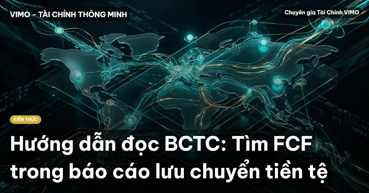 Hướng dẫn đọc BCTC: Tìm FCF trong báo cáo lưu chuyển tiền tệ