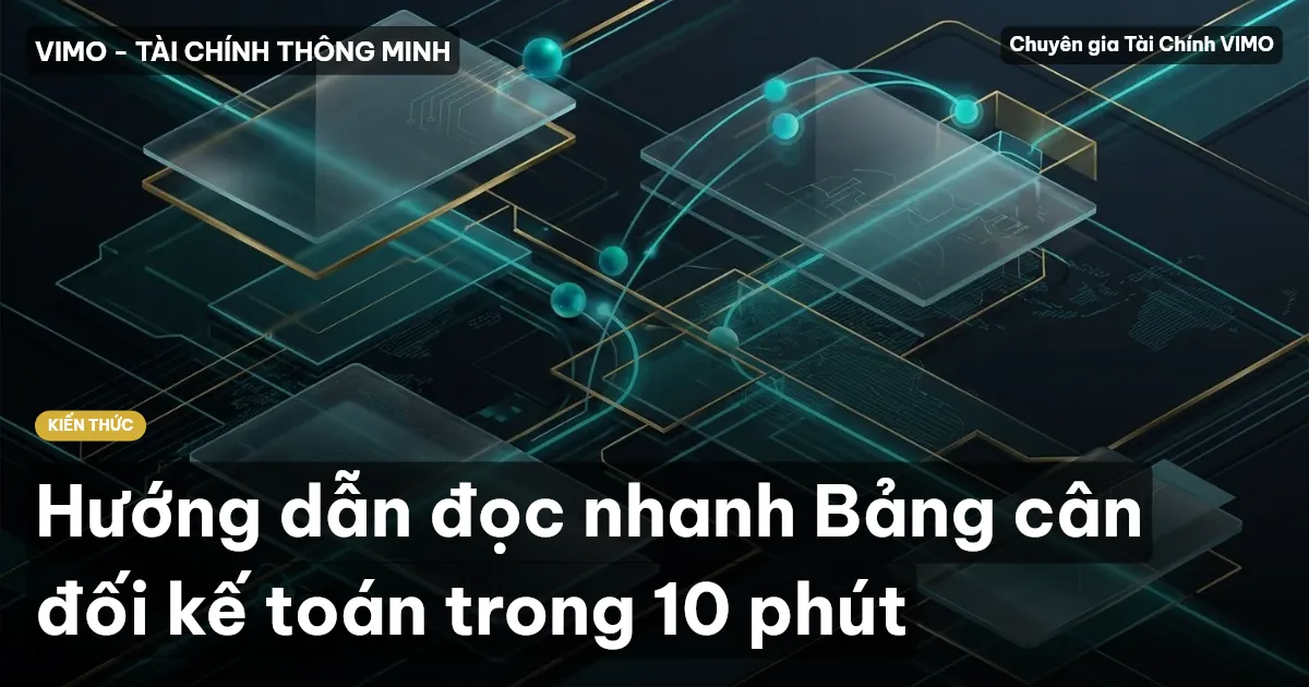 Hướng dẫn đọc nhanh Bảng cân đối kế toán trong 10 phút