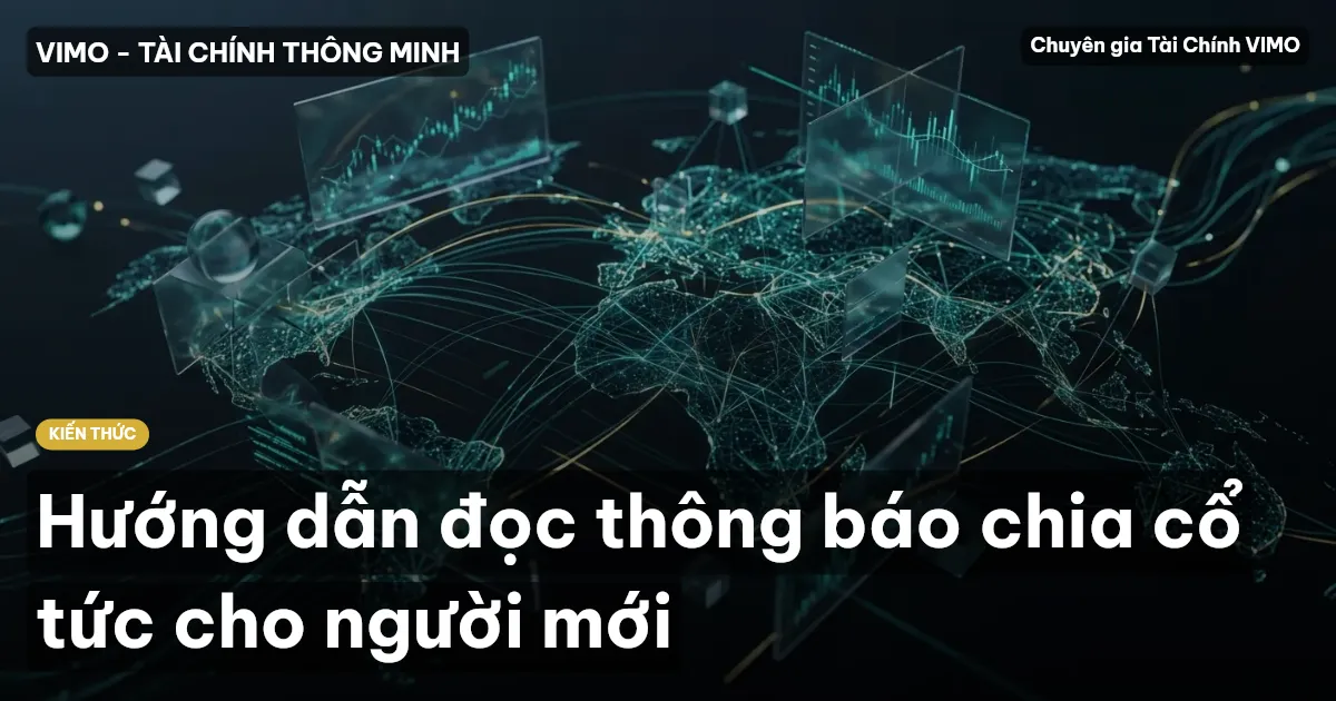 Hướng dẫn đọc thông báo chia cổ tức cho người mới