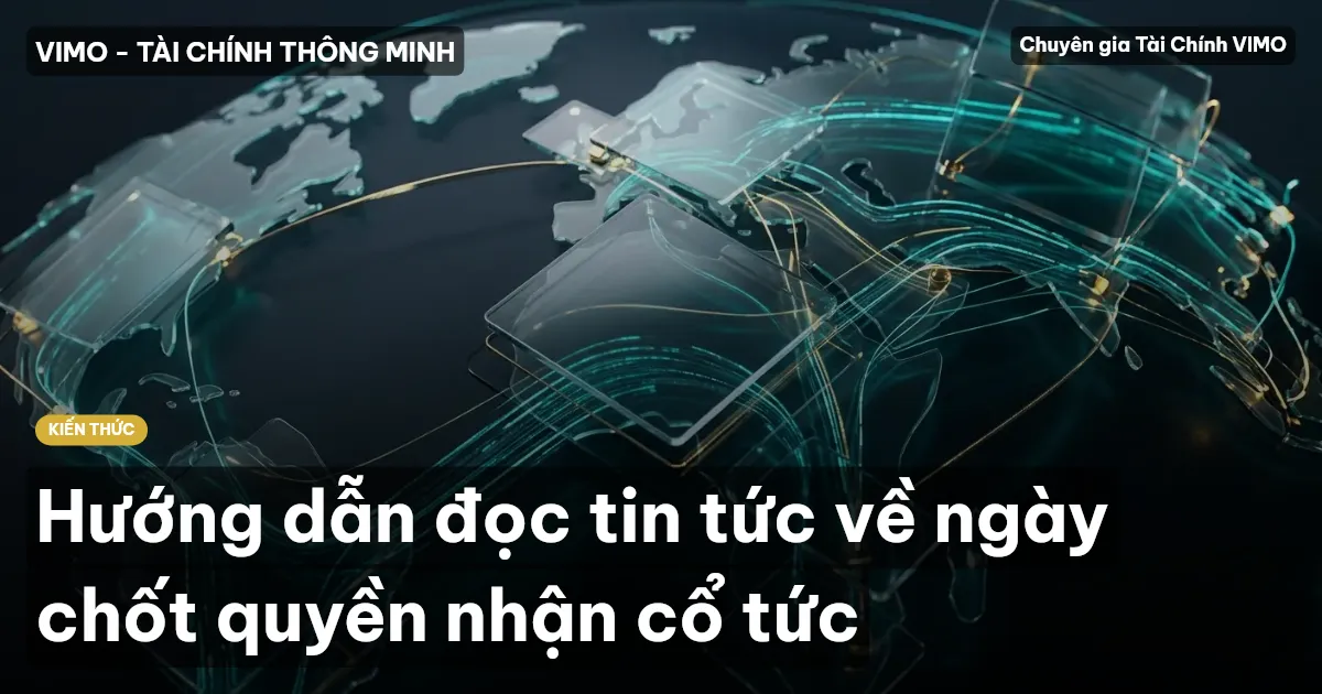 Hướng dẫn đọc tin tức về ngày chốt quyền nhận cổ tức
