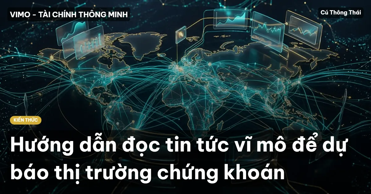 Hướng dẫn đọc tin tức vĩ mô để dự báo thị trường chứng khoán