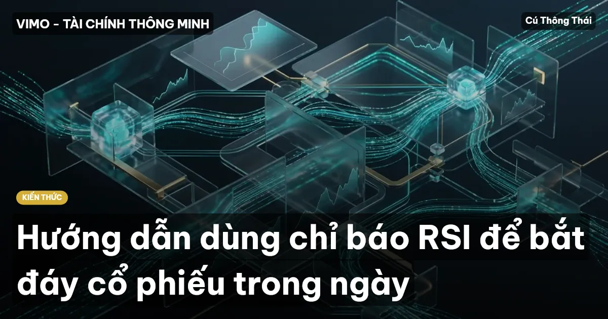 Hướng dẫn dùng chỉ báo RSI để bắt đáy cổ phiếu trong ngày