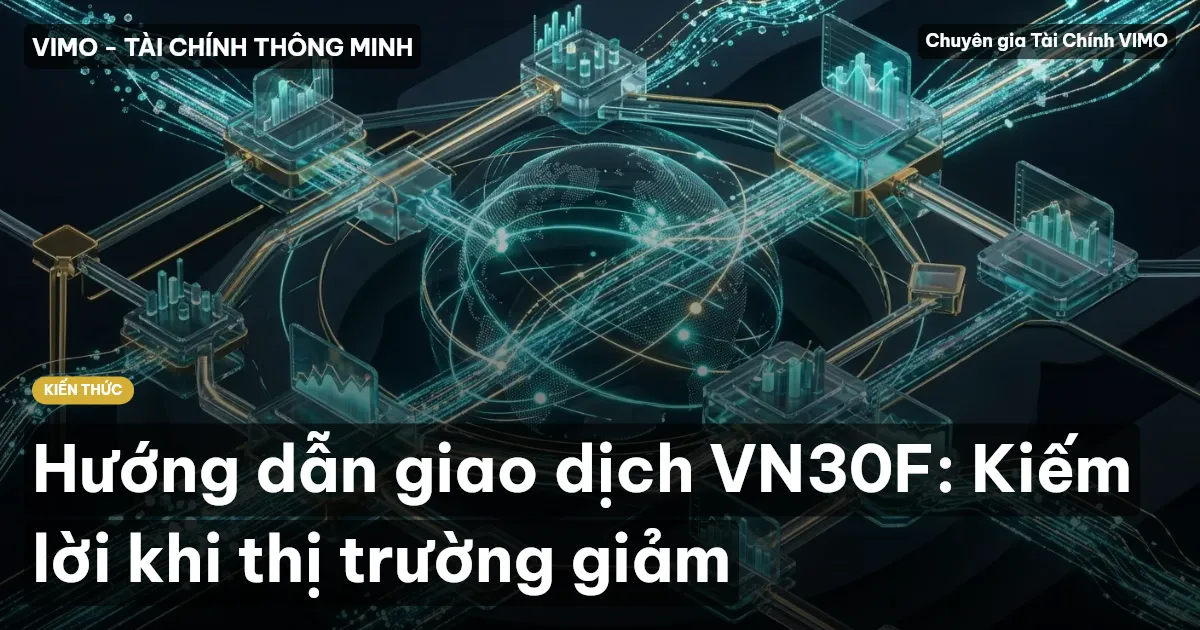 Hướng dẫn giao dịch VN30F: Kiếm lời khi thị trường giảm