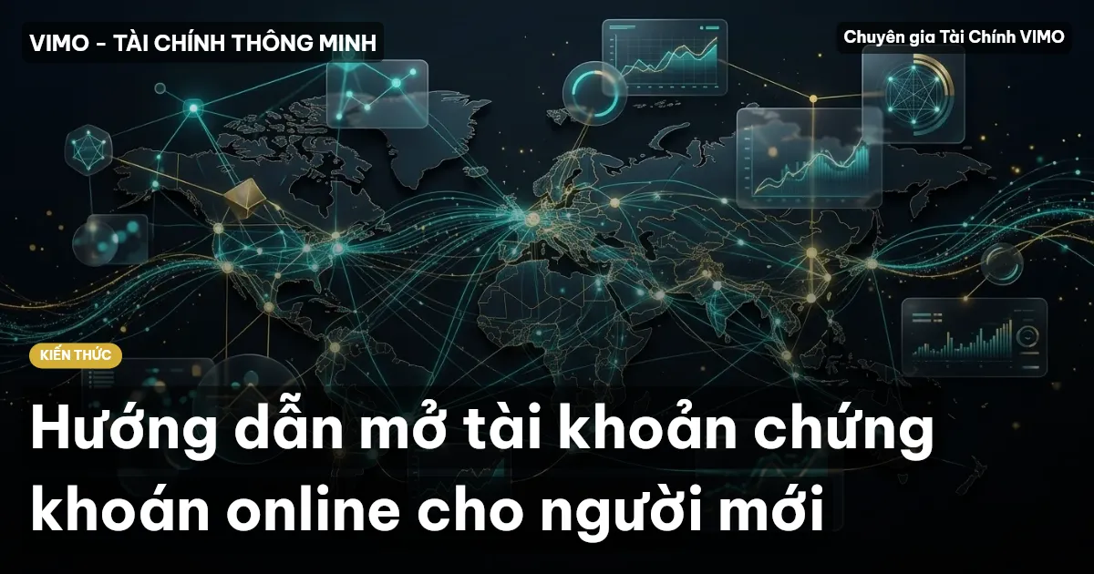 Hướng dẫn mở tài khoản chứng khoán online cho người mới