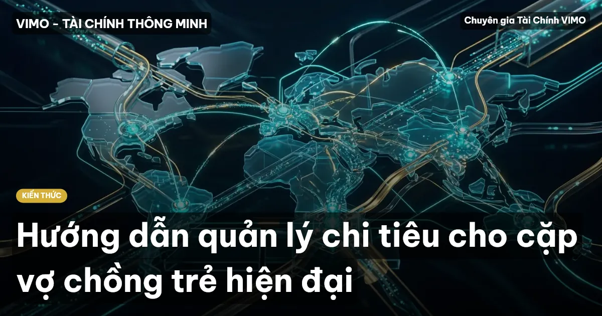 Hướng dẫn quản lý chi tiêu cho cặp vợ chồng trẻ hiện đại