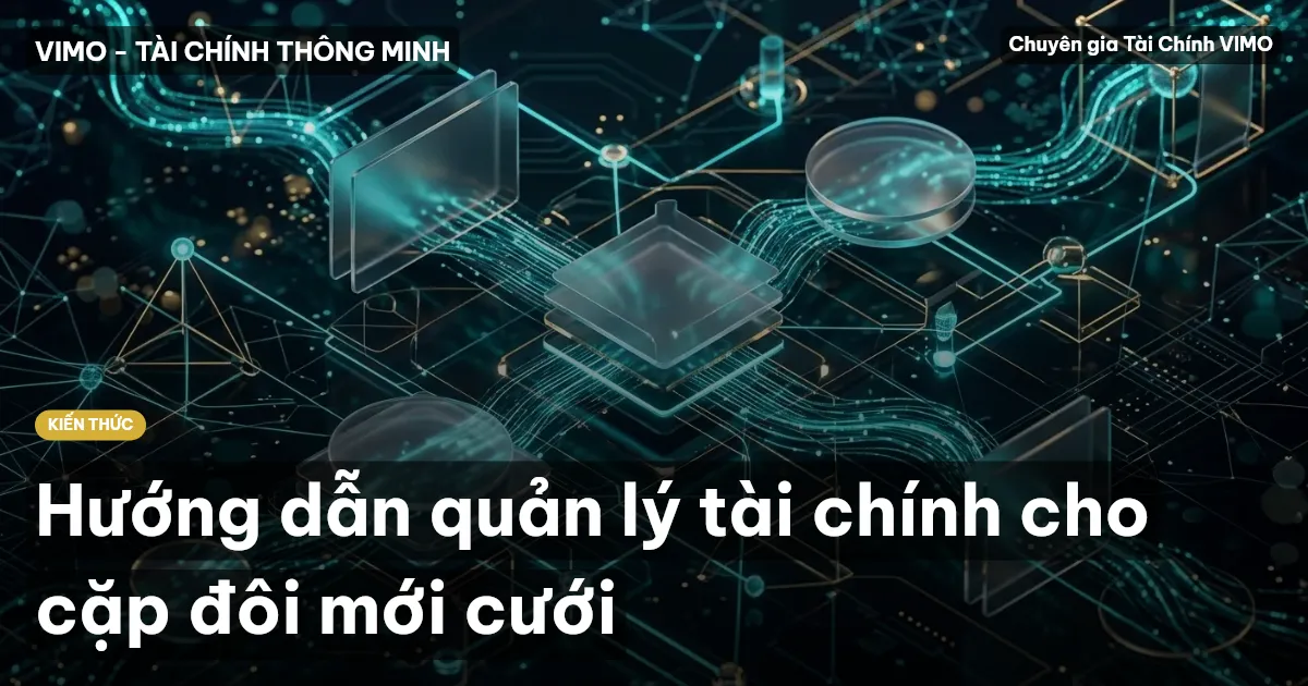 Hướng dẫn quản lý tài chính cho cặp đôi mới cưới