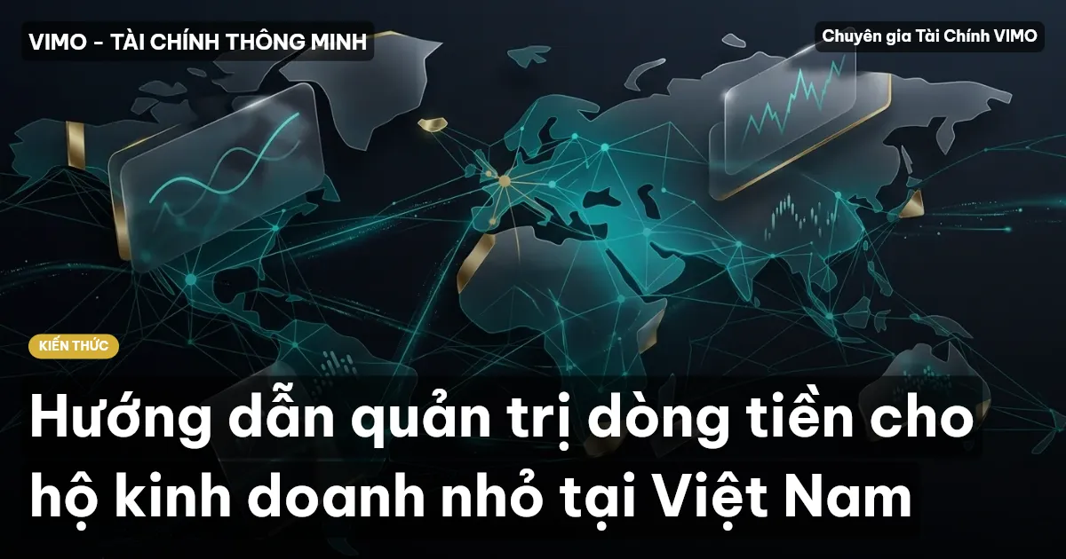 Hướng dẫn quản trị dòng tiền cho hộ kinh doanh nhỏ tại Việt Nam