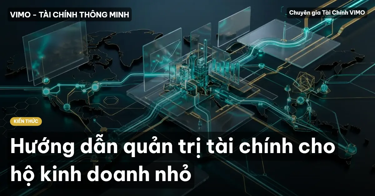 Hướng dẫn quản trị tài chính cho hộ kinh doanh nhỏ