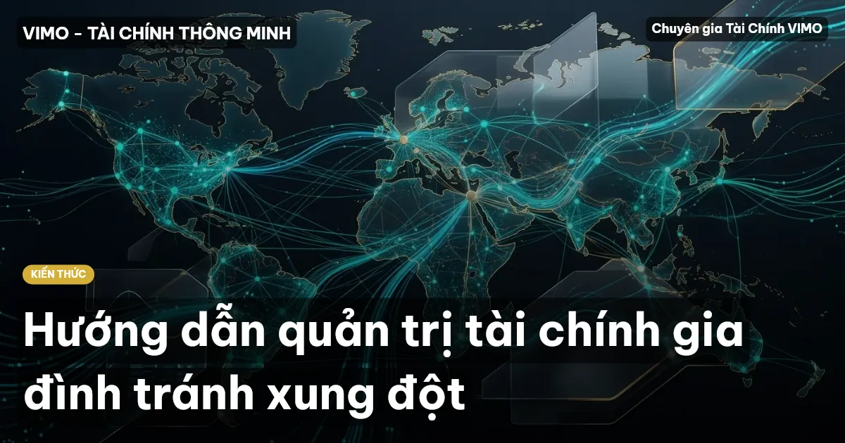Hướng dẫn quản trị tài chính gia đình tránh xung đột