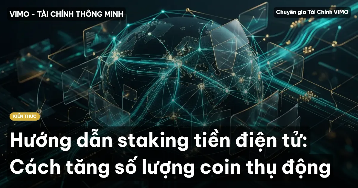 Hướng dẫn staking tiền điện tử: Cách tăng số lượng coin thụ động