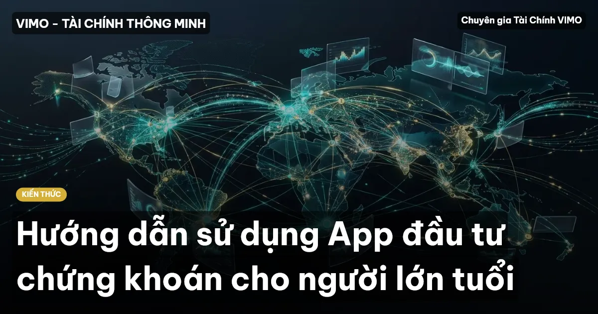 Hướng dẫn sử dụng App đầu tư chứng khoán cho người lớn tuổi