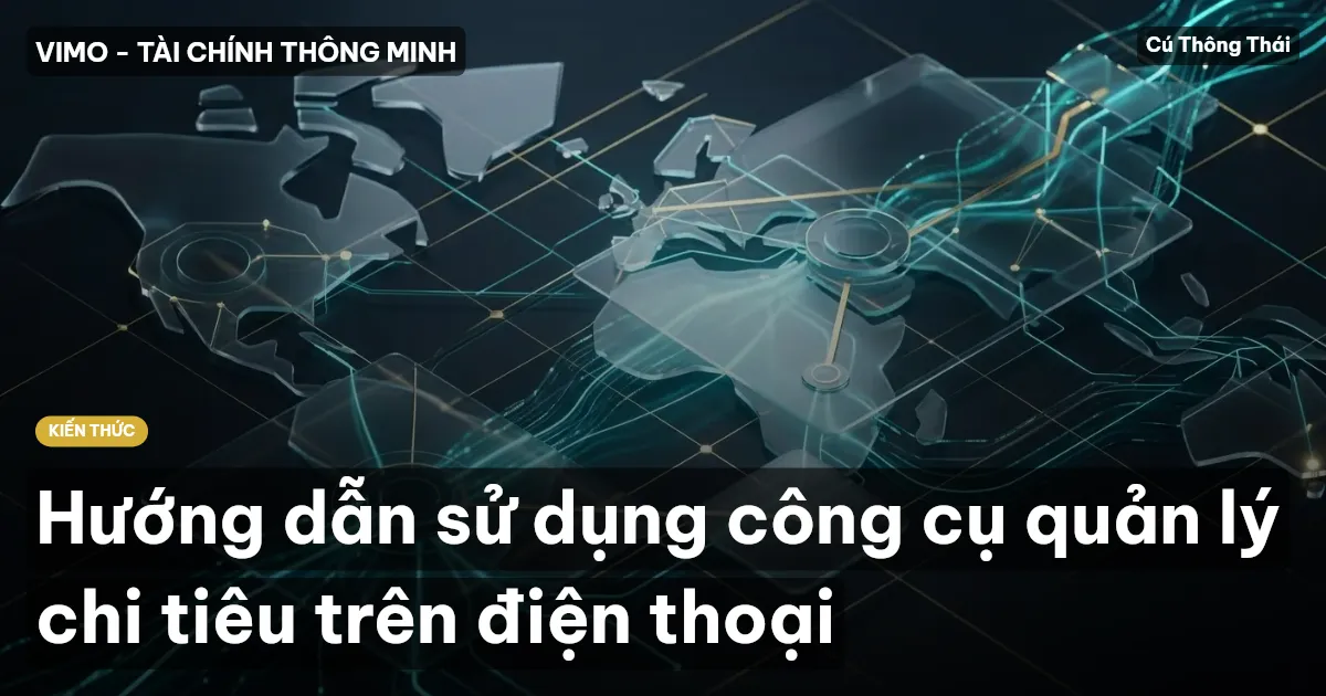 Hướng dẫn sử dụng công cụ quản lý chi tiêu trên điện thoại