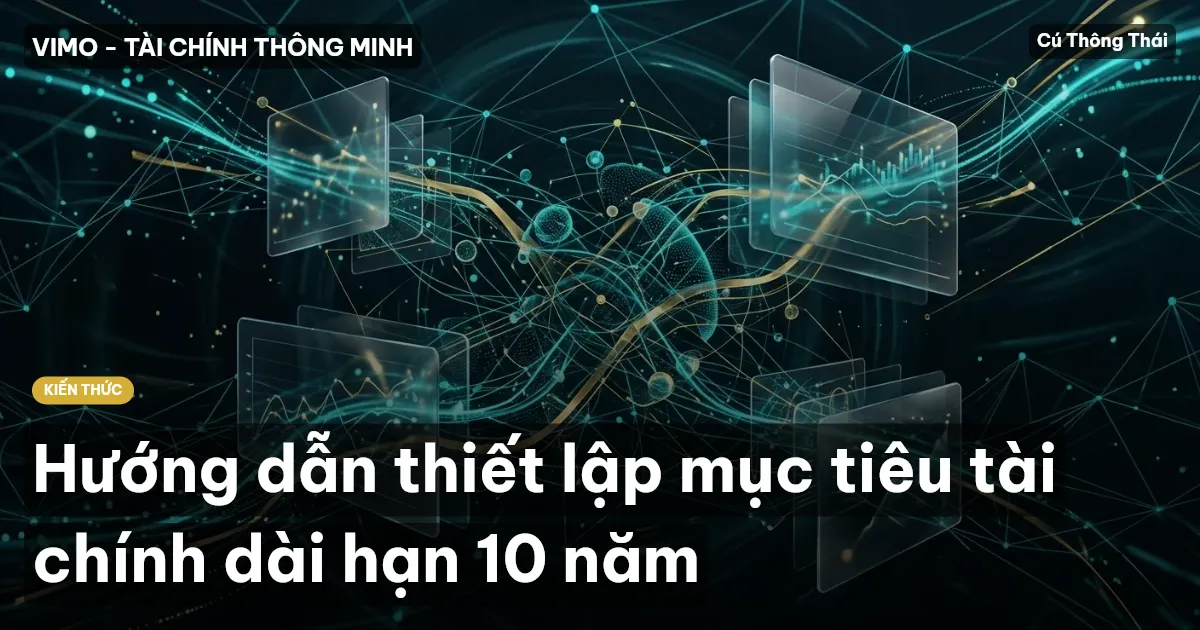 Hướng dẫn thiết lập mục tiêu tài chính dài hạn 10 năm