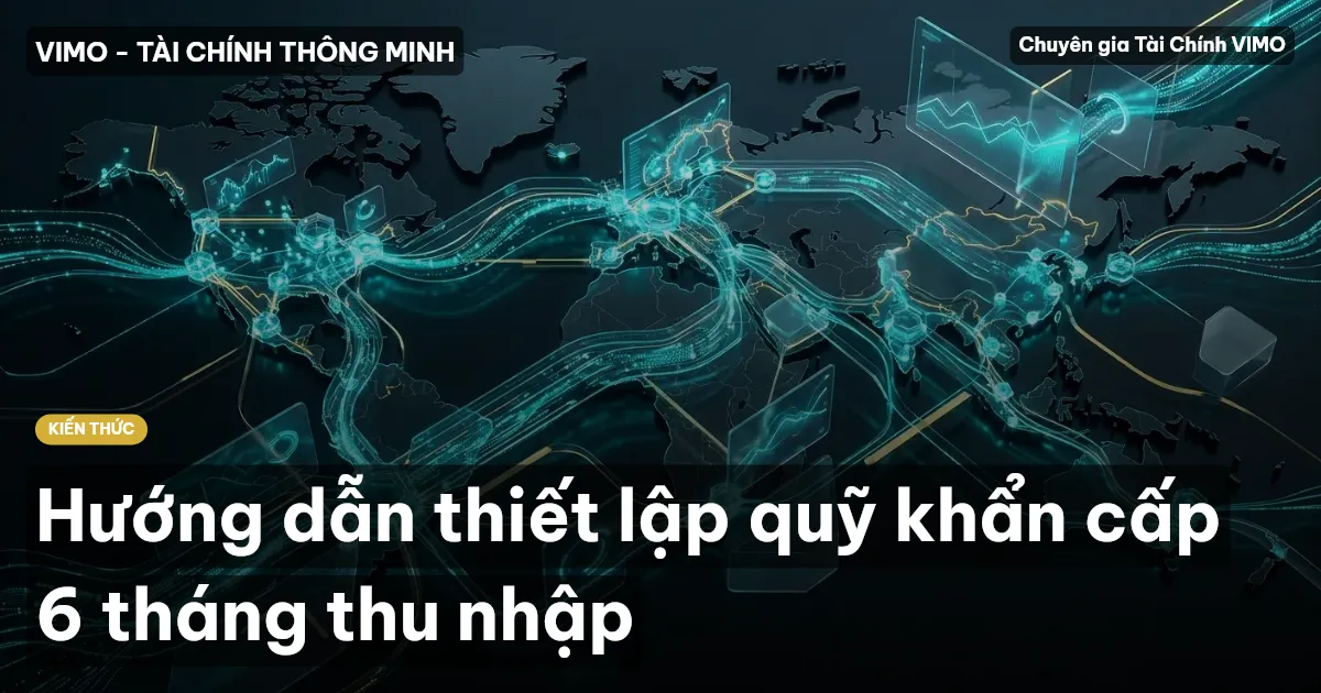 Hướng dẫn thiết lập quỹ khẩn cấp 6 tháng thu nhập