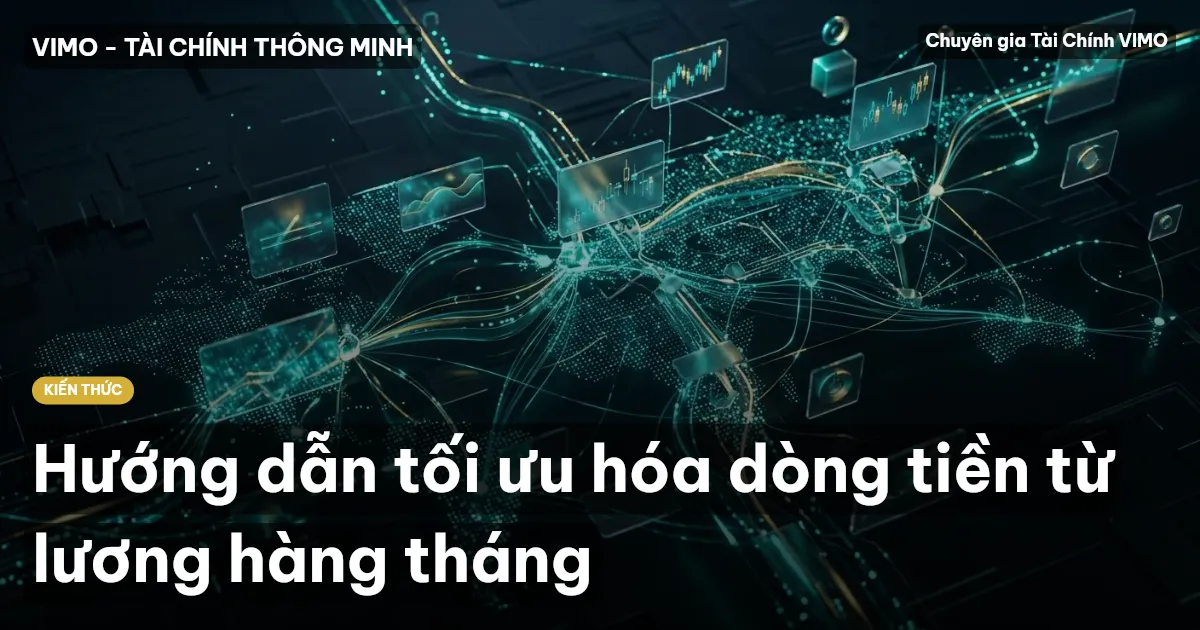Hướng dẫn tối ưu hóa dòng tiền từ lương hàng tháng