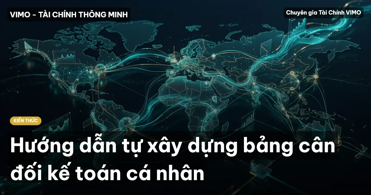 Hướng dẫn tự xây dựng bảng cân đối kế toán cá nhân