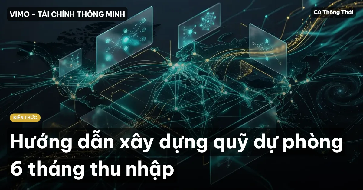 Hướng dẫn xây dựng quỹ dự phòng 6 tháng thu nhập