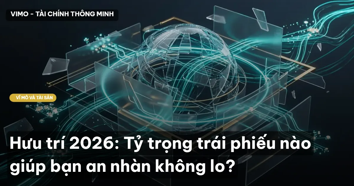 Hưu trí 2026: Tỷ trọng trái phiếu nào giúp bạn an nhàn không lo?