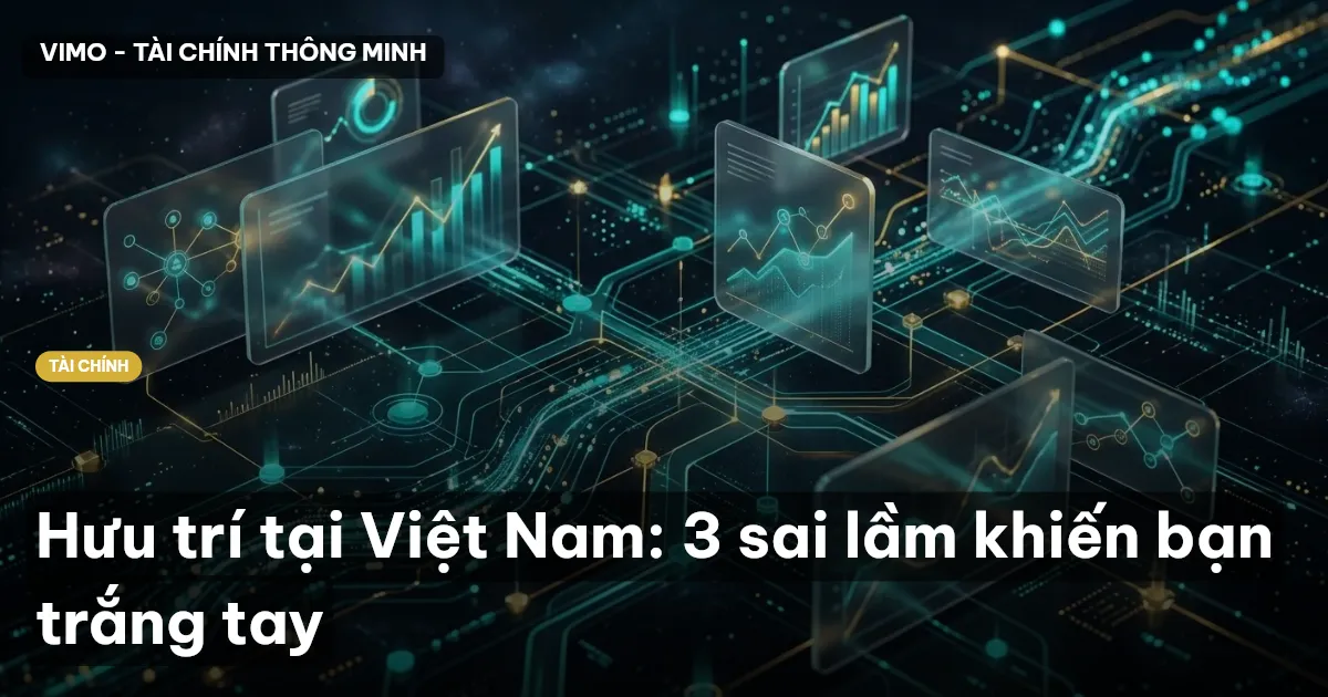 Hưu trí tại Việt Nam: 3 sai lầm khiến bạn trắng tay