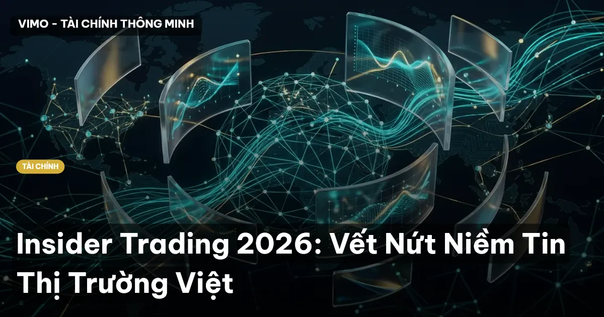 Insider Trading 2026: Vết Nứt Niềm Tin Thị Trường Việt