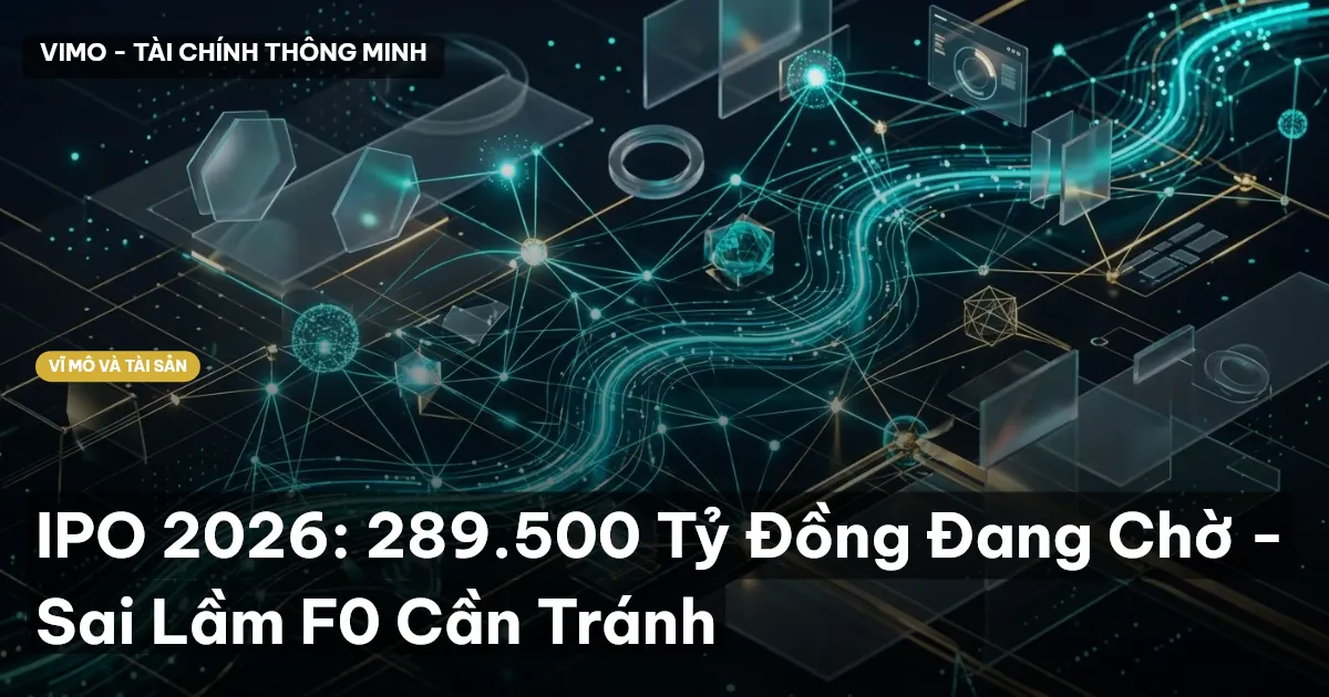 IPO 2026: 289.500 Tỷ Đồng Đang Chờ - Sai Lầm F0 Cần Tránh