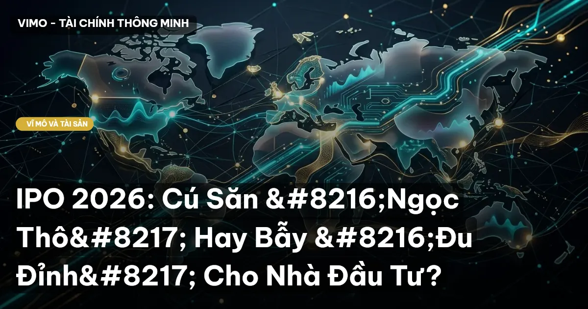 IPO 2026: Cú Săn ‘Ngọc Thô’ Hay Bẫy ‘Đu Đỉnh’ Cho Nhà Đầu Tư?