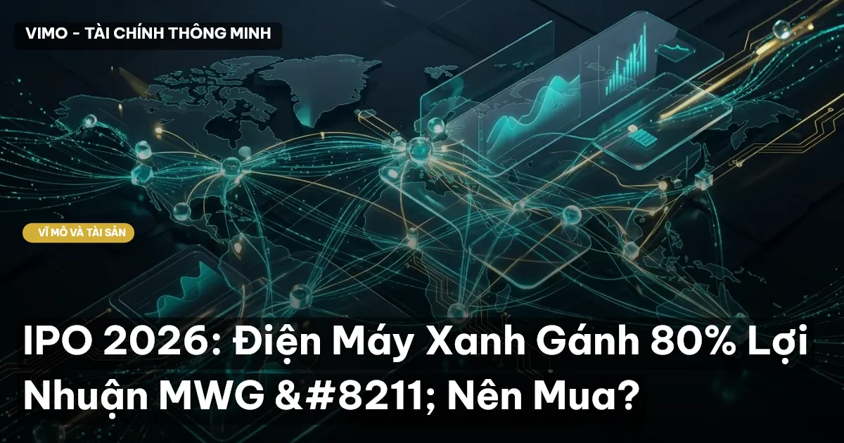 IPO 2026: Điện Máy Xanh Gánh 80% Lợi Nhuận MWG – Nên Mua?