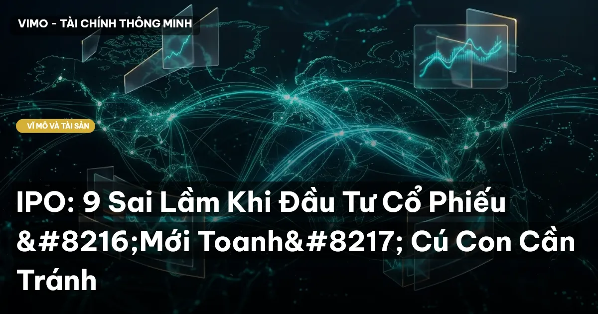 IPO: 9 Sai Lầm Khi Đầu Tư Cổ Phiếu ‘Mới Toanh’ Cú Con Cần Tránh