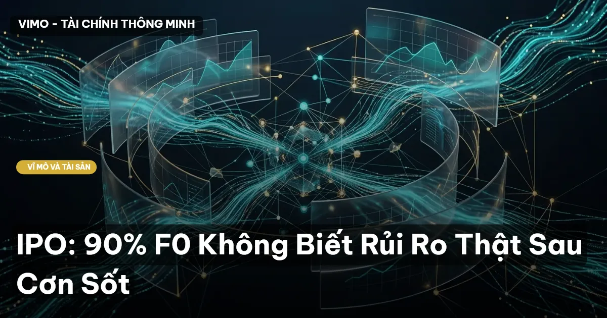 IPO: 90% F0 Không Biết Rủi Ro Thật Sau Cơn Sốt