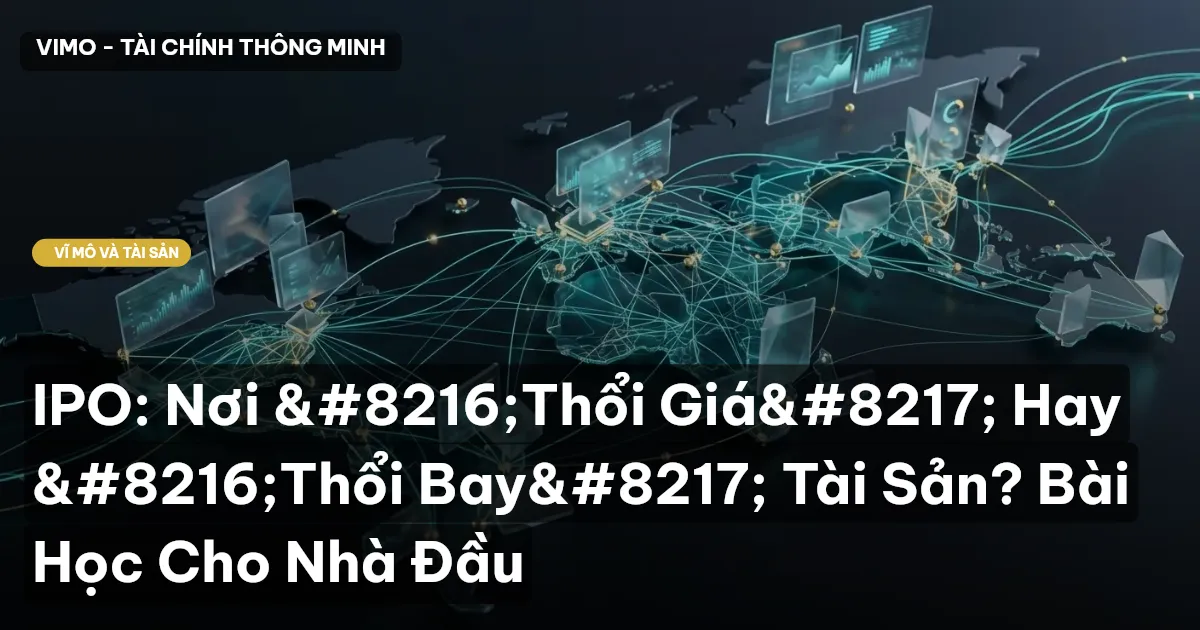 IPO: Nơi ‘Thổi Giá’ Hay ‘Thổi Bay’ Tài Sản? Bài Học Cho Nhà Đầu