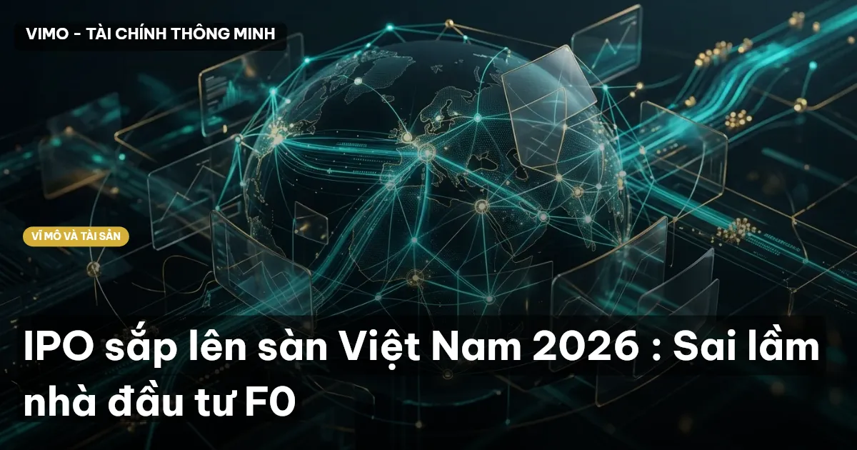 IPO sắp lên sàn Việt Nam 2026 : Sai lầm nhà đầu tư F0