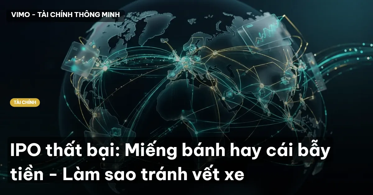 IPO thất bại: Miếng bánh hay cái bẫy tiền - Làm sao tránh vết xe