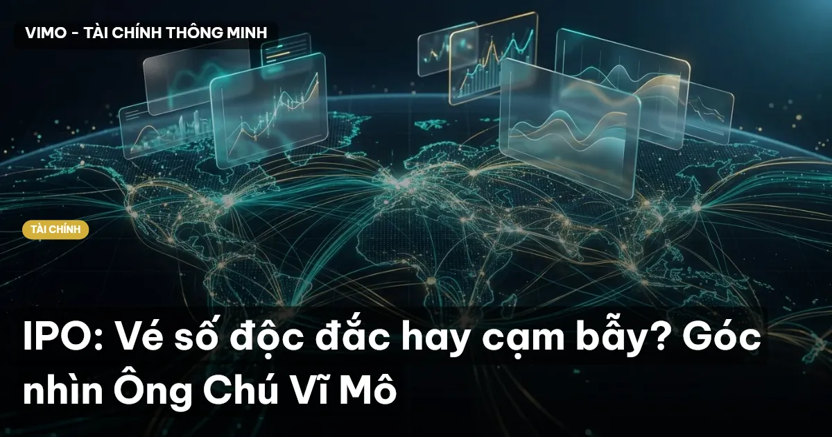 IPO: Vé số độc đắc hay cạm bẫy? Góc nhìn Ông Chú Vĩ Mô