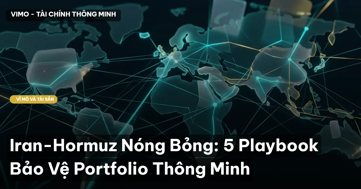 Iran-Hormuz Nóng Bỏng: 5 Playbook Bảo Vệ Portfolio Thông Minh