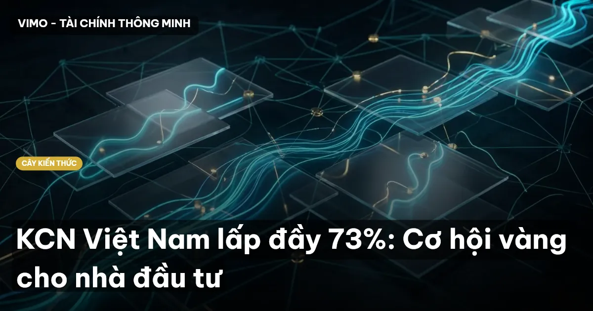 KCN Việt Nam lấp đầy 73%: Cơ hội vàng cho nhà đầu tư