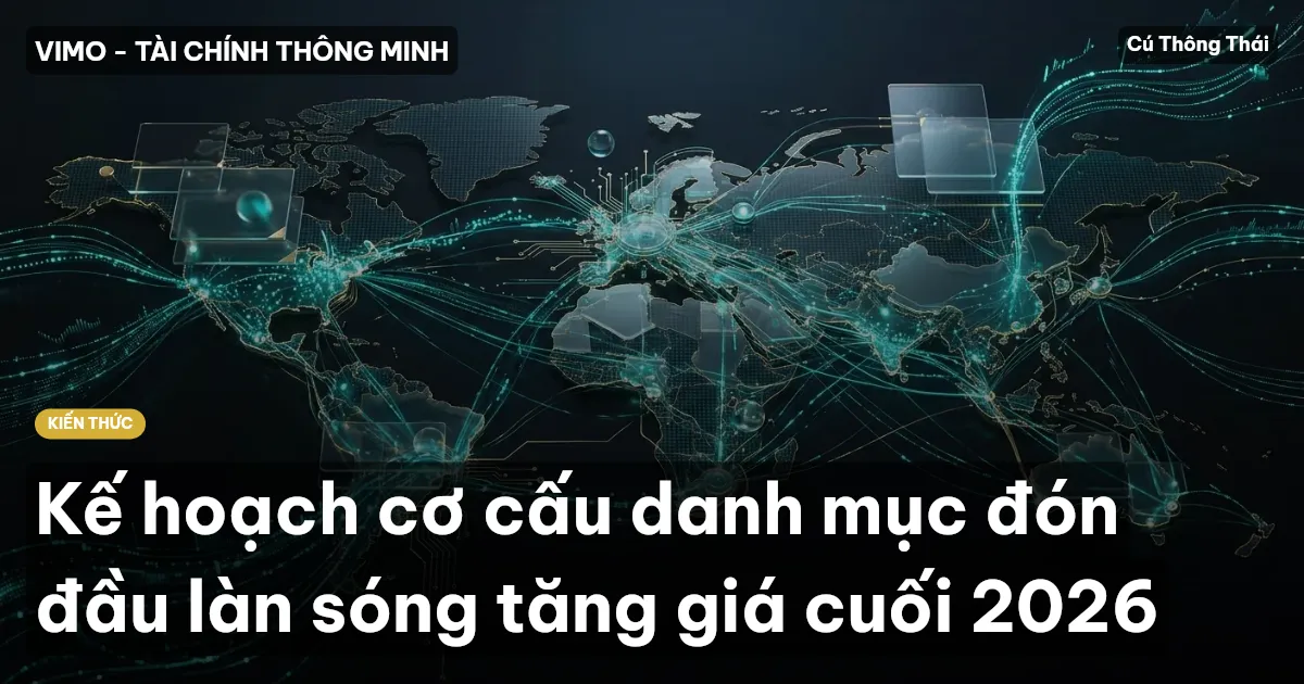 Kế hoạch cơ cấu danh mục đón đầu làn sóng tăng giá cuối 2026