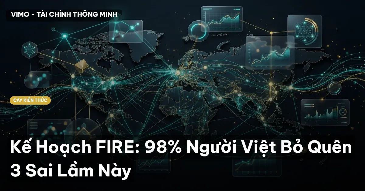 Kế Hoạch FIRE: 98% Người Việt Bỏ Quên 3 Sai Lầm Này