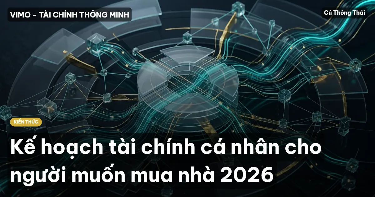 Kế hoạch tài chính cá nhân cho người muốn mua nhà 2026