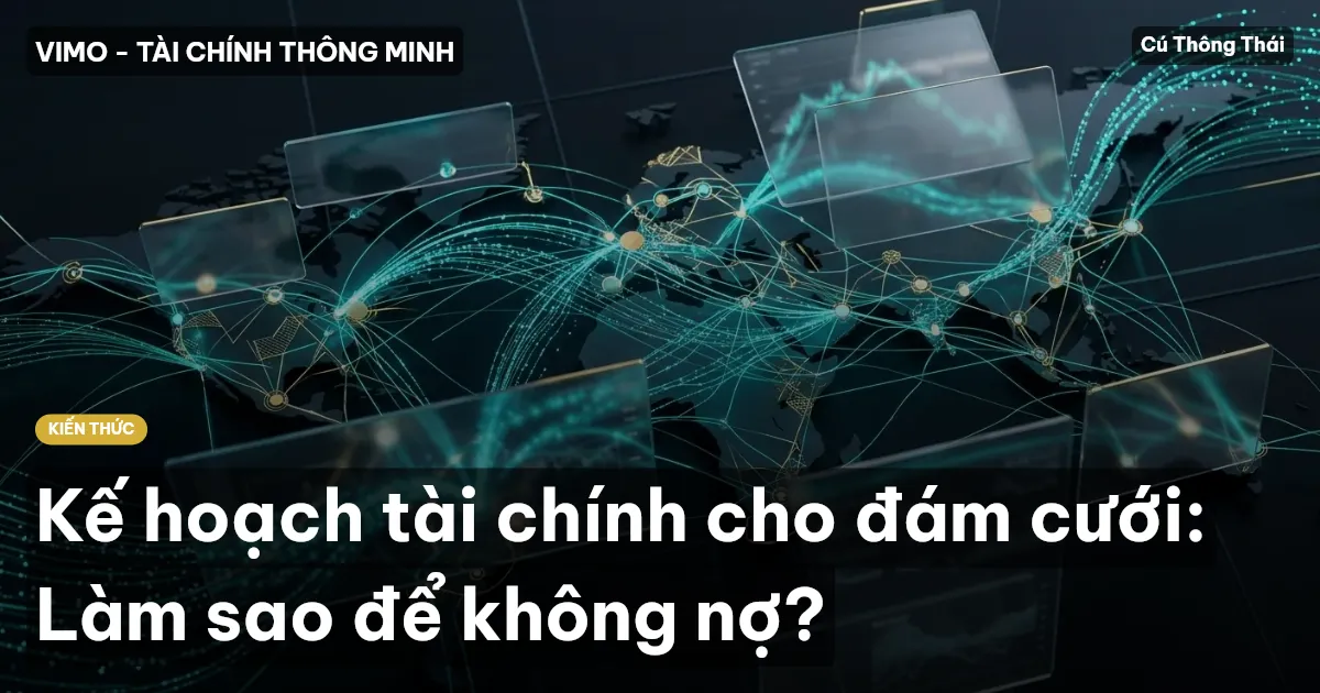 Kế hoạch tài chính cho đám cưới: Làm sao để không nợ?