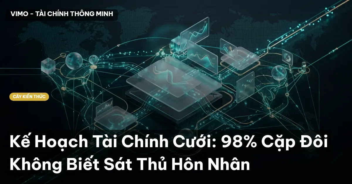 Kế Hoạch Tài Chính Cưới: 98% Cặp Đôi Không Biết Sát Thủ Hôn Nhân