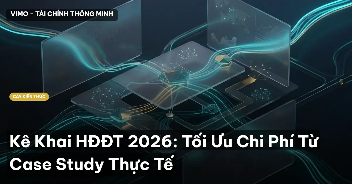Kê Khai HĐĐT 2026: Tối Ưu Chi Phí Từ Case Study Thực Tế