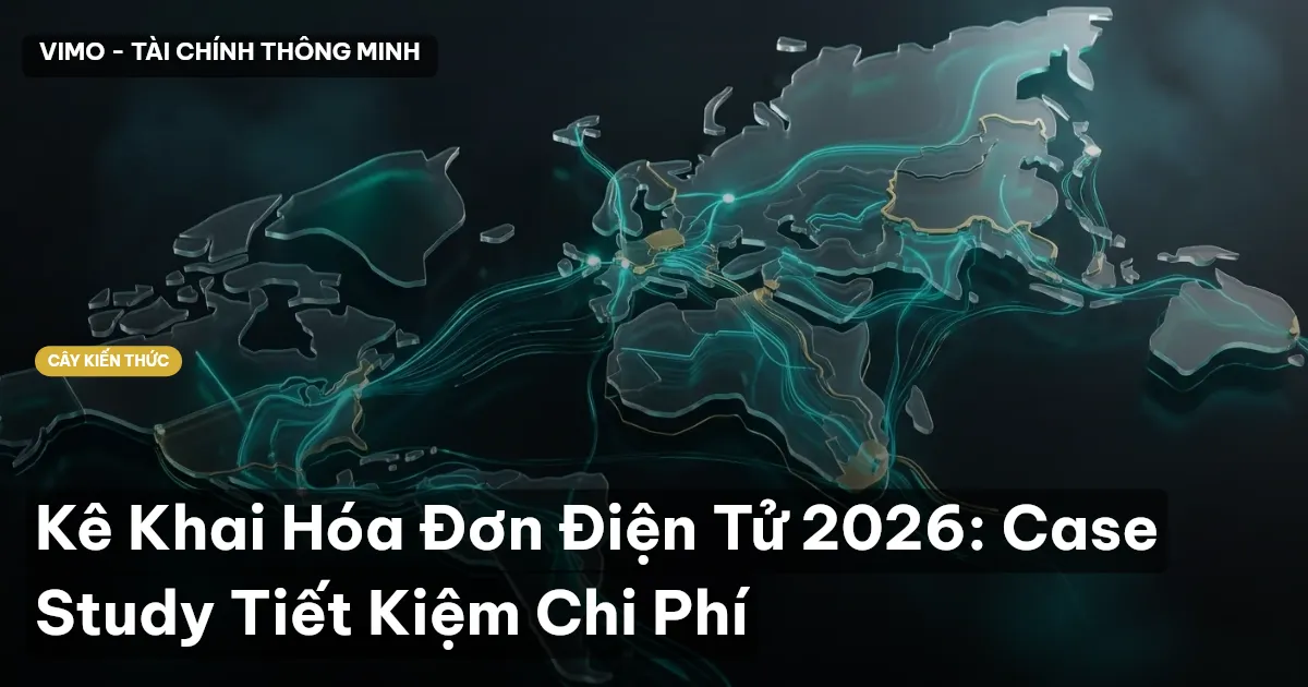 Kê Khai Hóa Đơn Điện Tử 2026: Case Study Tiết Kiệm Chi Phí