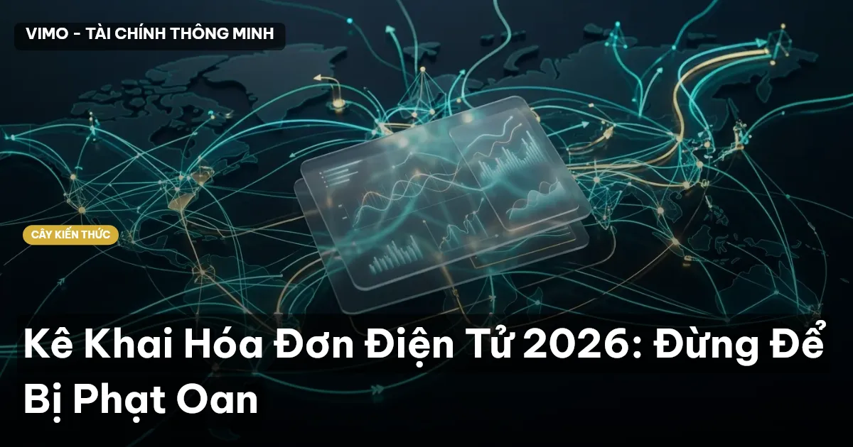 Kê Khai Hóa Đơn Điện Tử 2026: Đừng Để Bị Phạt Oan