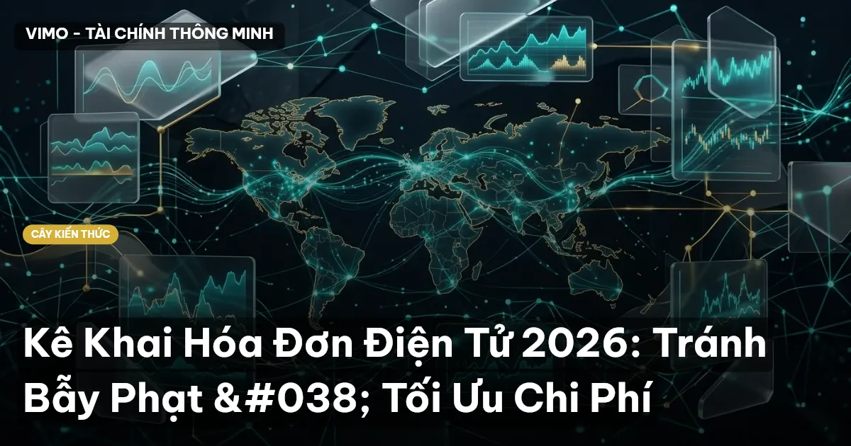 Kê Khai Hóa Đơn Điện Tử 2026: Tránh Bẫy Phạt & Tối Ưu Chi Phí