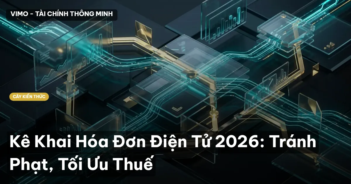 Kê Khai Hóa Đơn Điện Tử 2026: Tránh Phạt, Tối Ưu Thuế
