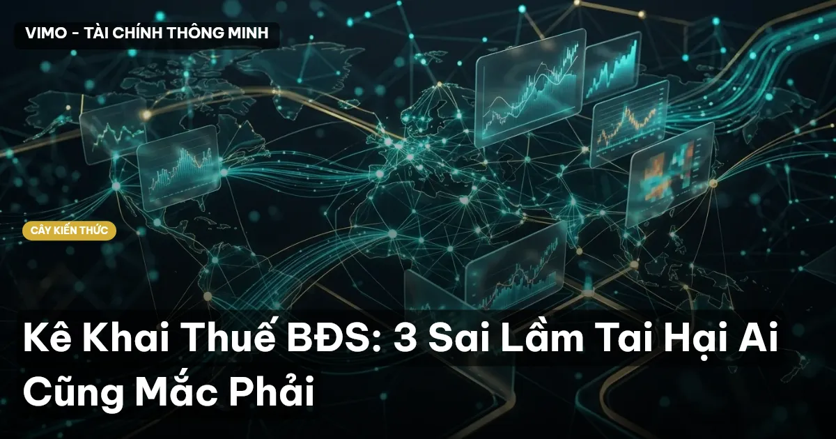Kê Khai Thuế BĐS: 3 Sai Lầm Tai Hại Ai Cũng Mắc Phải